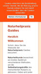 Mobile Screenshot of naturheilpraxis-gaidies.de